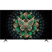 TCL 65C6K 65'' 165 Ekran Uydu Alıcılı 4K Ultra HD MiniLED Google TV