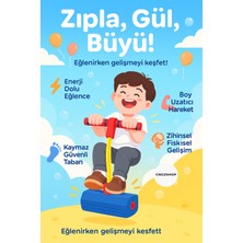 Empressco Çocuklar Için Eğlenceli Atlama Zıplama Oyuncağı, Fiziksel ve Zihinsel Gelişim