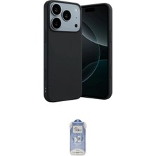 Marsilyan™- iPhone 17 Pro Max Kılıf Kozmos Yansıma Özel Seri - Siyah Joko Magic 5d Cam