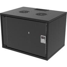 Ager 12U 540X400MM Duvar Tipi Siyah Kabinet Soho AG-SH12U5440S1