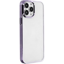Bezos iPhone 14 Pro Kılıf Element Silikon - Mor