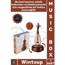 Wintoup #müzikkutusu Profesyonel Dekoratif Hediyelik Müzisyen Tema Şık Özel Tasarım Sanatsal Music Box Ud