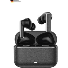 Tedinex Whoopee T2 Anc+Enc Bluetooth 6.0 Kulak Içi Kulaklık 6 Mikrofon Rüzgar Engelleme 40 Saat Tws Siyah