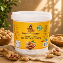 Adress Fındık - Şekersiz Doğal Katkısız % 100  Yer Fıstığı Ezmesi 1 kg