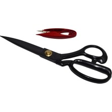 Pin Profesyonel Paslanmaz Çelik Siyah Terzi Makası 10 Inch