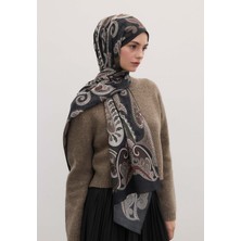 Fresh Scarfs Evrin Desen Şal Siyah