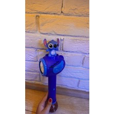 Magicway Stitch Figürlü Sevimli Dostlar Otomatik Köpük Baloncuk Tabancası
