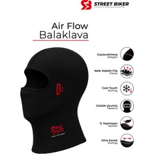 Street Biker Air Flow Yazlık Balaklava Motorcu Maskesi - Nefes Alan Kask İçi Unisex Yüz Maskesi