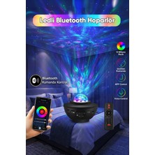 Empressco LED Sihirli Küre Bluetooth Müzik Çalar, Kumandalı, USB Girişli, Şarjlı, Parti Disko Topu Hoparlör