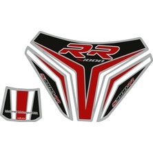 Aras Reklam ve Moto Aksesuar Bmw S1000 Rr 2015 Uyumlu Tank Pad Seti