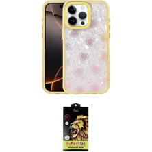 Marsilyan™- iPhone 15 Pro Max Kılıf Odak Prime - Siyah Buffer Cam Ekran Koruyucu