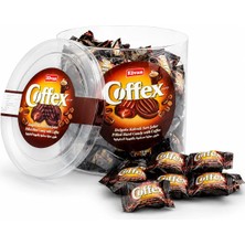 Elvan Coffex Kahveli Şeker 1000 Gr. Silindir (1 Kutu)