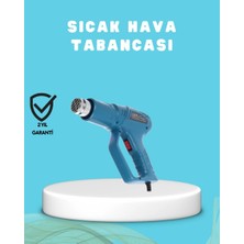 Epilons 2000w Sıcak Hava Üfleme Tabancası Seramik Rezistanslı Profesyonel