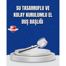 Epilons Şelale Sisi Ve Masaj Özellikli Banyo Duş Başlığı