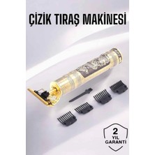 Epilons Profesyonel Sıfır Sinek Kaydı Çelik Tıraş Makinesi
