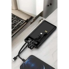 Epilons Powerbank 20.000 Mah Lcd Ekran Usb Lightning Type-c Uyumlu İos Ve Android