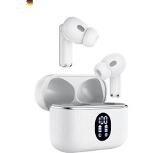 Tedinex Whoopee T2 Pro Anc-Enc Bluetooth 6.0 Kulak Içi Kulaklık 6 Mikrofon Kablosuz Şarj 35 Saat Tws Beyaz
