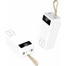 Epilons Powerbank 60.000 Mah Taşınabilir Şarj Hızlı El Fenerli Dijital Göstergeli