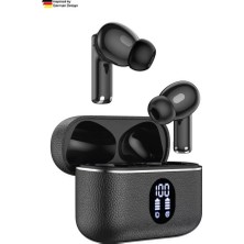 Tedinex Whoopee T2 Pro Anc-Enc Bluetooth 6.0 Kulak Içi Kulaklık 6 Mikrofon Kablosuz Şarj 35 Saat Tws Siyah