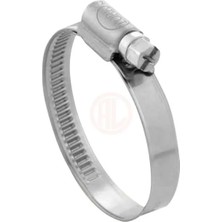 Tork Kelepçe Tork Kabartmalı Hortum Kelepçesi 9 mm W2 Aısı 430 Kalite Paslanmaz Ebat 90 - 110 mm