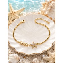 cm Jewelry Parıltılı Deniz Yıldızı Bileklik