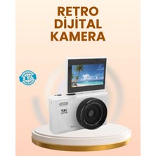 Brf Store Bascisell Taşınabilir 5k UHD Fotoğraf ve Video Kamera Otofokus Wifi