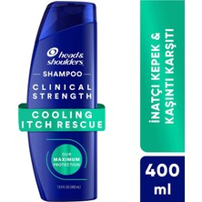 Head&Shoulders Head & Shoulders Clinical Strength Cooling Itch Rescue Kaşıntı Karşıtı Şampuan 400 ml