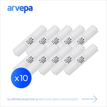 Arvepa Su Arıtma Cihazı Atık Su Kısıtlayıcı Restriktör (300 Flow) 10 Adet - Uzun Ömürlü
