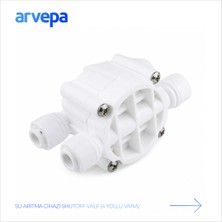 Arvepa Su Arıtma Cihazı Shutoff Valf (4 Yollu Vana) - Uzun Ömürlü