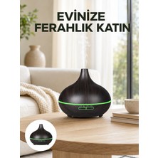 Majeur 7 Renk Işıklı Ultrasonik Hava Difüzörü – Sessiz ve Güvenli Kullanım Yeni Nesil
