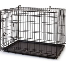 Empressco Dövme Demir Kedi ve Köpek Kafesi 107X71X78, Dayanıklı ve Şık Tasarım