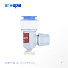 Arvepa Tezgahüstü Su Arıtma Cihazı Plastik Musluk Adaptörü - 3 Çıkışlı (1/4" Uyumlu)
