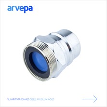 Arvepa Su Arıtma Cihazı Özel Musluk Ağzı Perlatörü - Su Tasarruflu (İçten ve Dıştan Dişli Uyumlu)