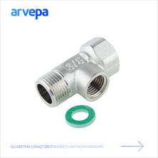 Arvepa Su Arıtma Cihazı 3/8 (Taharet) Hat Alma Aparatı - Ekstra Dayanıklı (Metal T Parçası)