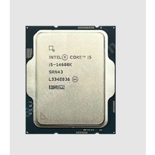 Intel Core I5 14600K Tray 2,6 Ghz 24 MB Cache 1700 Pin Işlemci Kutusuz Işlemci