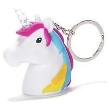 Kikkerland Unicorn Led Işıklı ve Sesli Anahtarlık