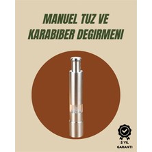 Brf Store Bascisell Sağlıklı ve Dayanıklı Gıda Sınıfı Paslanmaz Çelik Öğütücü