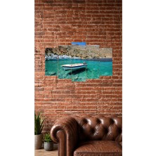 Loutro Adası,simetrik Mdf Tablo,5li