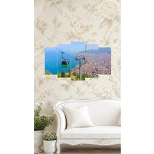 Ordu Boztepe,simetrik Mdf Tablo,5li