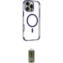 Marsilyan™- iPhone 16 Pro Kılıf Eksen Klasik Koleksiyonu - Siyah Joko Magic 5d Hayalet Cam