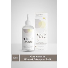 Pure Choice Akne Karşıtı Gözenek Sıkılaştırıcı Tonik 200 Mililitre (3 Paketi)