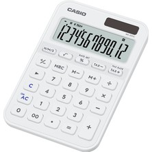 Belirtilmemiş Casio Ms-20Yc-We 12 Hane Beyaz Masa Üstü Hesap Makinesi