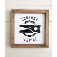 Wooden Factory Banyo Laundry Service Ahşap Çerçeve