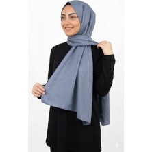 Thiff Tesettür Geometrik Desen İpeksi Jakar Şal