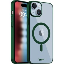 Buff iPhone 15 Magsafe Slim Fit Kılıf - Yeşil