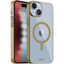 Buff iPhone 15 Magsafe Slim Fit Kılıf - Altın