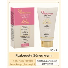 Pilates Annesi Yüz Güneş Kremi SPF 50+ Tüm Cilt Tipleri İçin Nemlendirici 50 ml