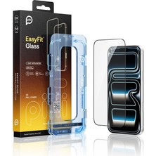 Piili Clearglass Snapfit iPhone 16 / 15 / 14 Pro Ekran Koruyucu