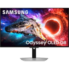 Samsung 32' LS32HG800SUXUF Odyssey G8 0.03MS 240Hz 4K OLED Gamıng Monıtor