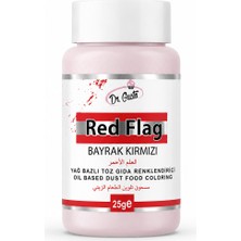 Dr. Gusto Yağ Bazlı Toz Bayrak Kırmızı Gıda Boyası 25 gr